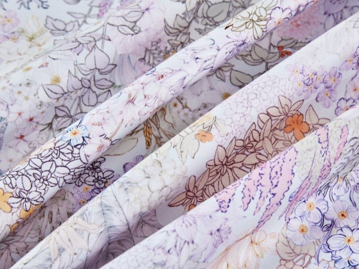 Комплект постельного белья 1,5-спальный, египетский хлопок Premium 2390-4S