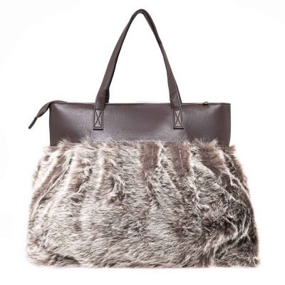 Сумка женская Arya Alexa Серый, коричневый