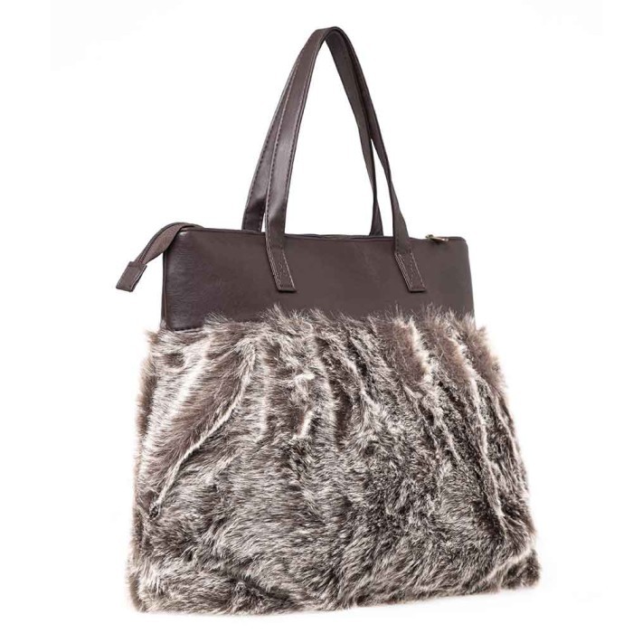 Сумка женская Arya Alexa Серый, коричневый