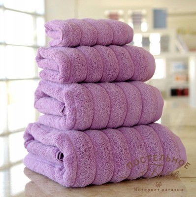 MICROLINE (св.лав) 50х90 Полотенце Микрокоттон