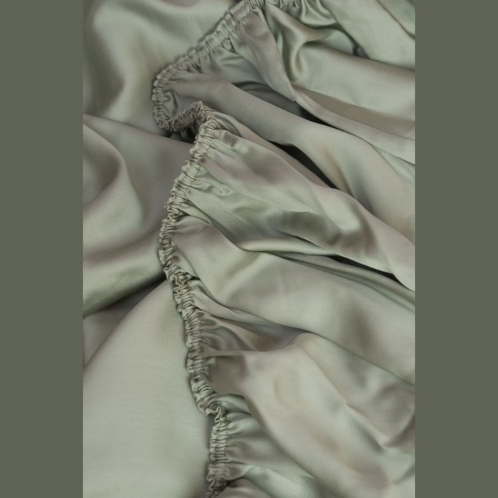 Постельное белье OLIVE BRILLIANT GRASS Семейный 70 х 70 см (2 шт) простынь 180х200