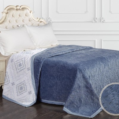 Плед Казанова Плед 2.2 Альбина (индиго лайт) 220х240 SR56-202-2.2