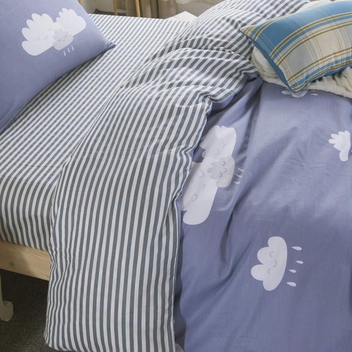 Облачко (фиолет) Комплект постельного белья детский