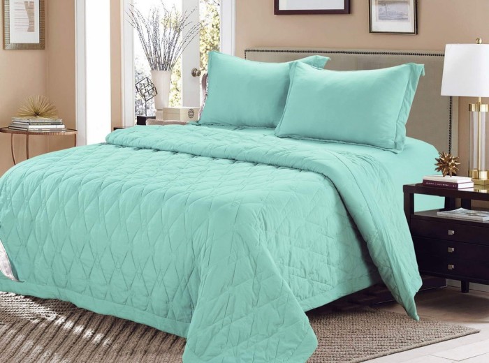 Камелия (ментол) 7Е Комплект Вышивка