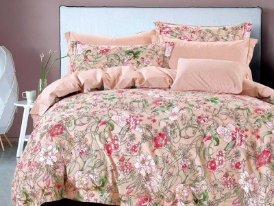 Постельное белье Asabella 1365-6 евро печатный сатин