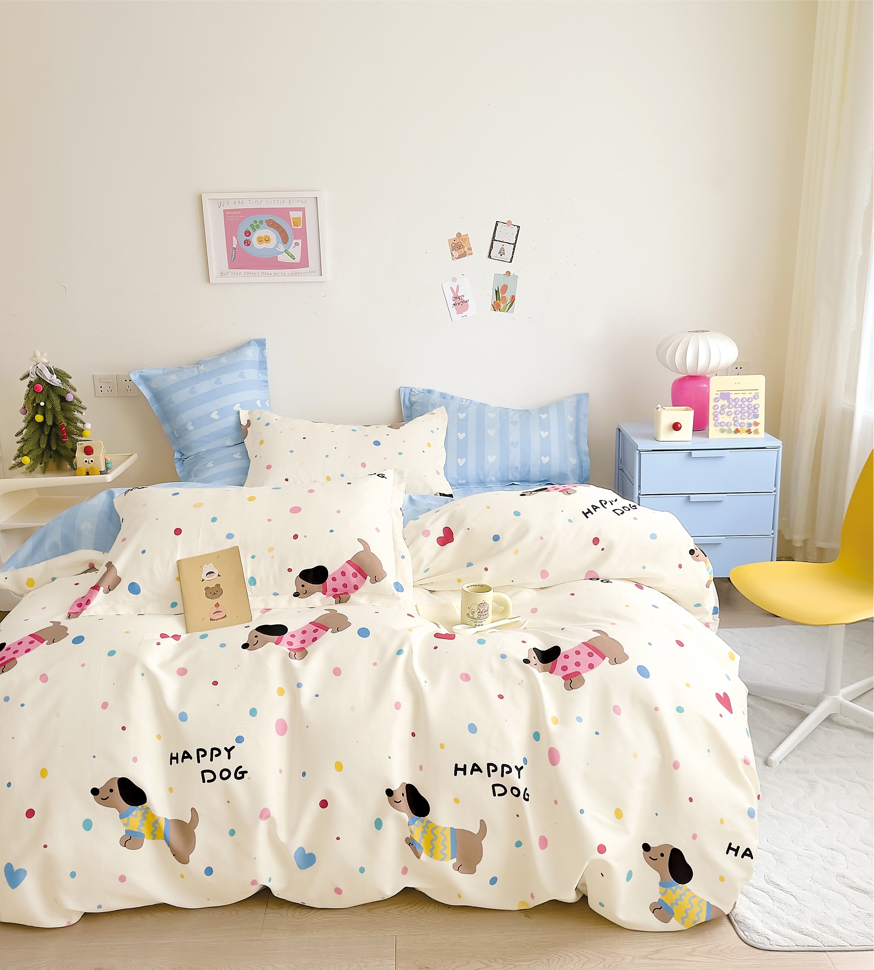 Постельное белье Twill 1,5 спальный наволочки 50x70 TPIG4-2037-50 КОД1050