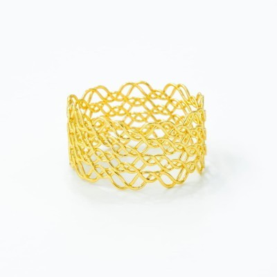 Кольца для салфеток Arya 4 ед Red Straw Золотистый