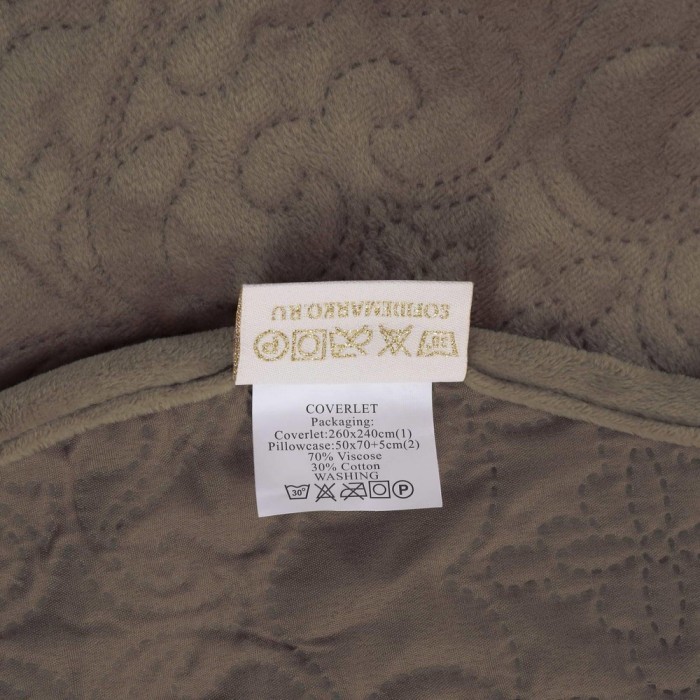 Церцея (беж) Покрывало 160х220