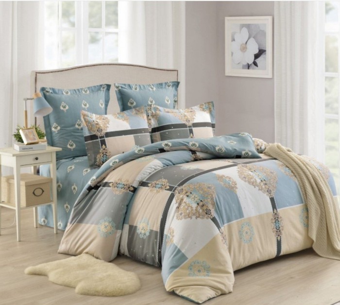 Постельное белье Valtery печатный C-464 семейное