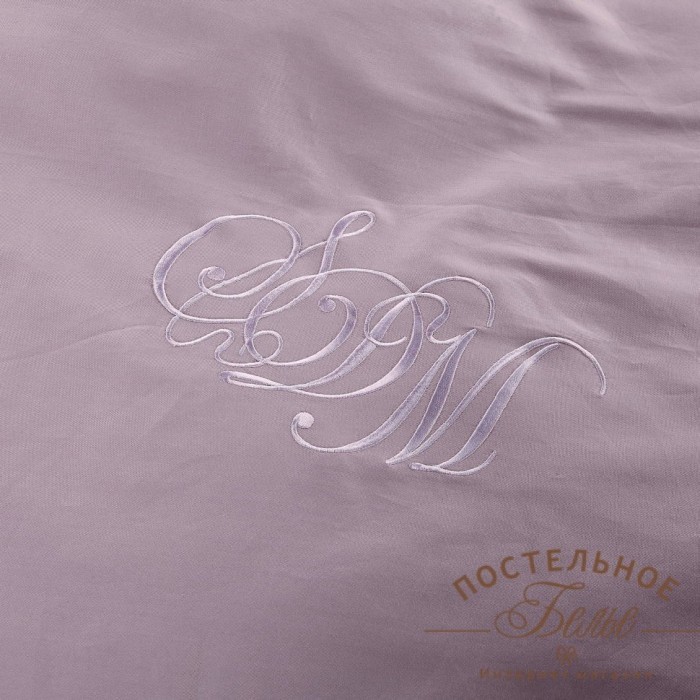 Джонатан (марсала) Комплект постельного белья сатин Евро 4н