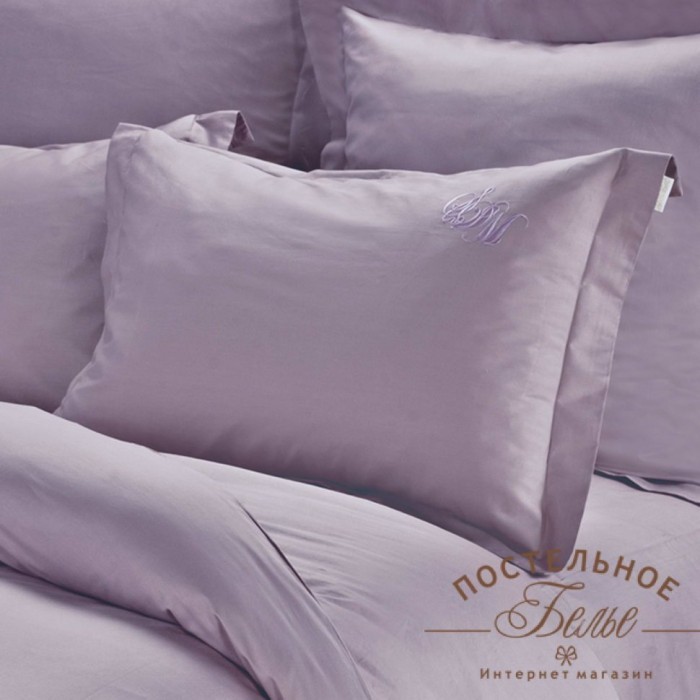 Джонатан (марсала) Комплект постельного белья сатин Евро 4н