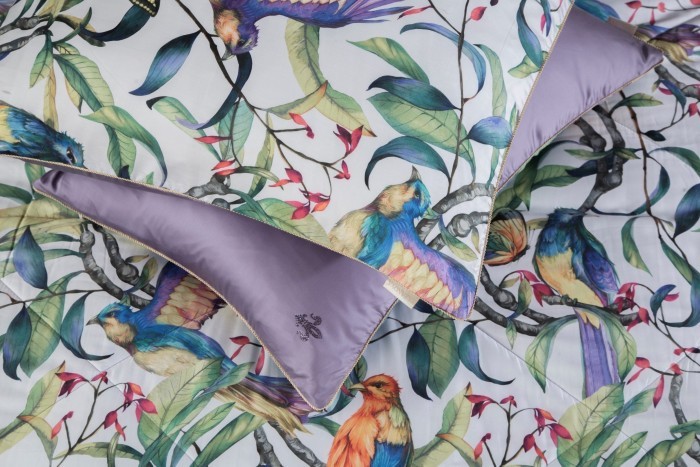 «KAZANOV.A» Колибри (аметист жемчуг) ТЕНСЕЛ Постельные наборы семейный