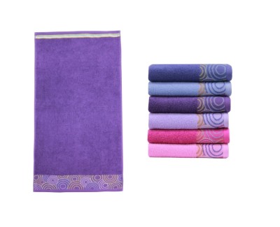 Полотенце банное S?GN?F?CATO Purple (пурпурный) 50x90