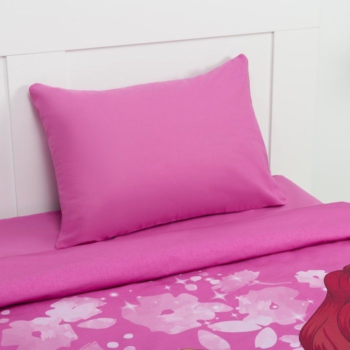 Детское постельное бельё 1.5 сп "Принцессы" 143х215 см, 150х214 см, 50х70 1 шт, поплин 125 г/м2