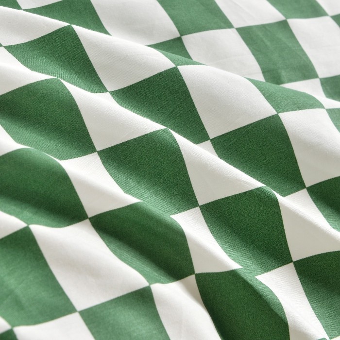 Кимберли (зеленый) Комплект постельного белья сатин 1.6