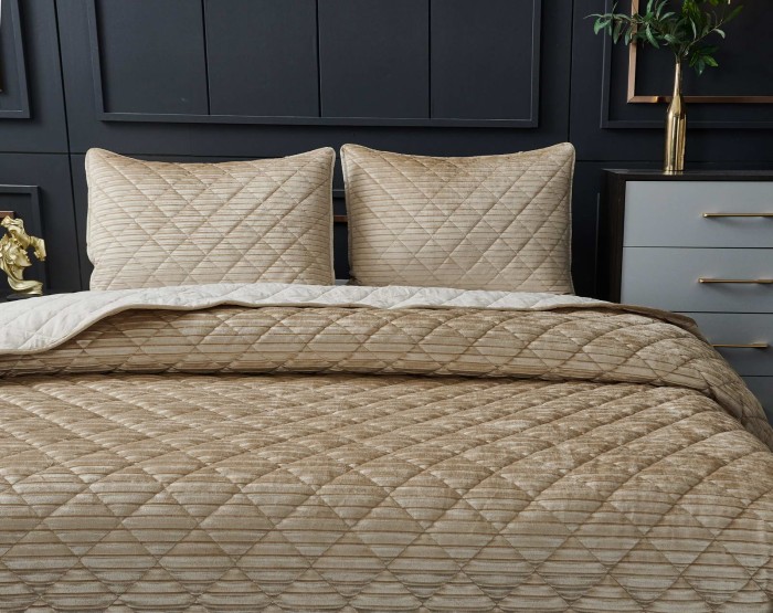 Леонтия (крем) Покрывало 240х260