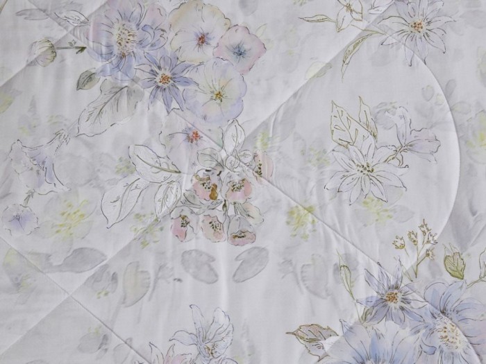 Комплект евро с летним одеялом из фланели-тенсел 200х220 см, 2240-OMP