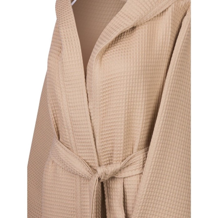 Наоми (кофе) S Халат вафельный с капюшоном