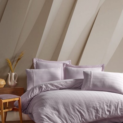 Постельное белье Arya с эффектом Stone Washed 200x220 Lona Лиловый