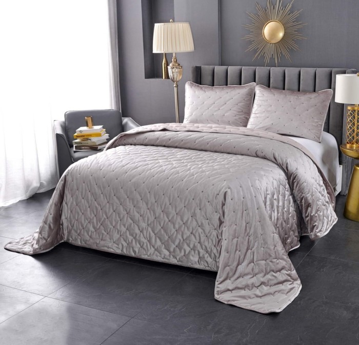 Розмари (пудра) Покрывало 240х260