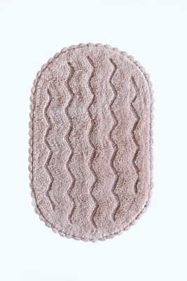 Michael (персик) Набор ков. для ванной кружевной 60х100 и 50х70