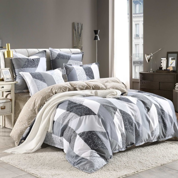 Арландо Комплект постельного белья сатин Евро 4н