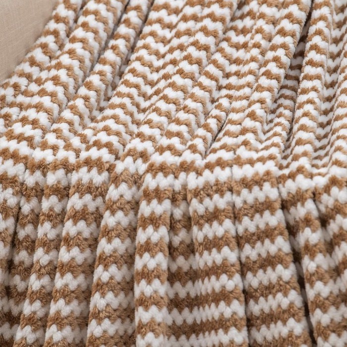 SofiDeMarco Гринда (кофе) Плед 220х240