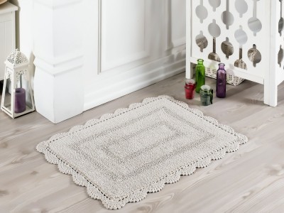 Коврик для ванной &quot;MODALIN&quot; кружевной EVORA 50x70 см 1/1 Экрю