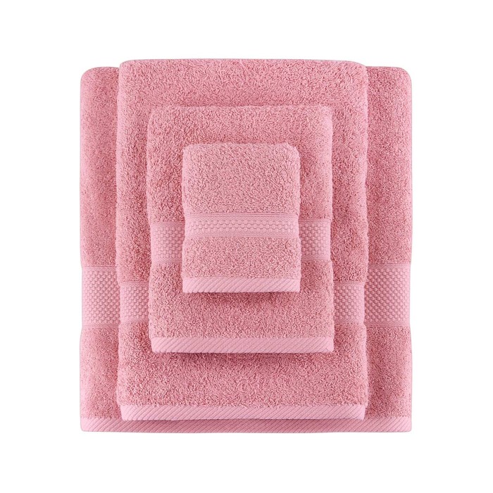 Полотенце Arya Однотонное 30X50 Miranda Soft Коралловый