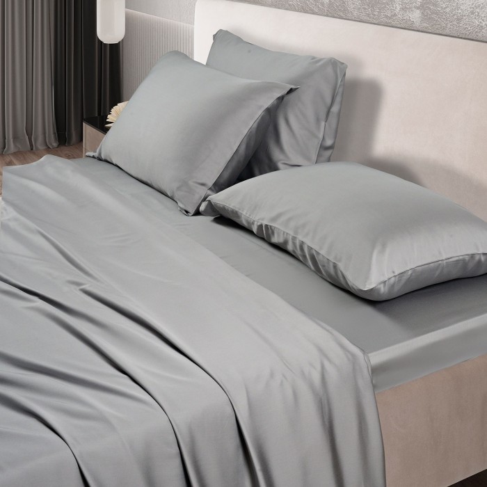 Постельное бельё Sharmes "Bamboo" евро (серый)