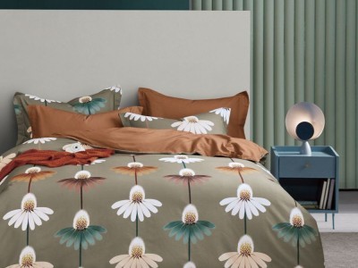 Постельное белье Asabella 1666-4S полуторное фланель