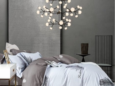 Постельное белье Asabella 1602-7 семейное печатный сатин