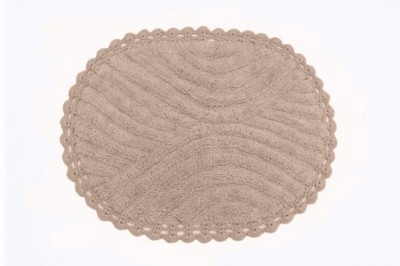SIERRA (капучино) Коврик для ванной кружевной 50х70