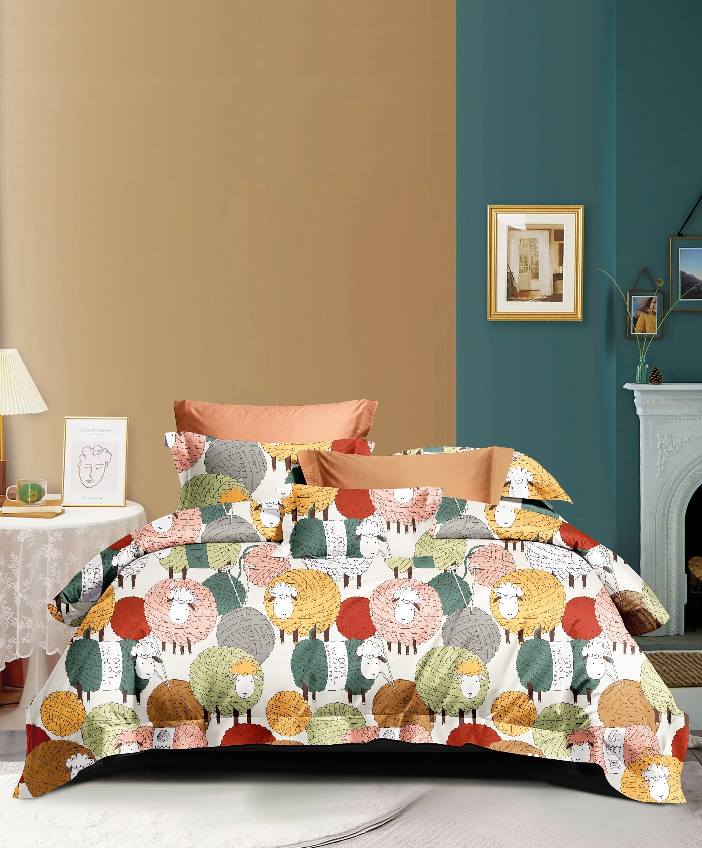 Постельное белье Twill 1,5 спальный наволочки 70x70 TPIG4-1999-70 КОД1050