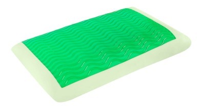 Подушка Arya Memory Foam с Гелевой Вставкой из Зеленого Чая Green Tea