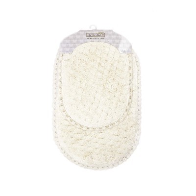 ZELDA (крем) Набор ков. для ванной кружевной 60х100 и 50х70