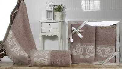 AVVA (кофе) 50x90-70х140 Комп. полотенец