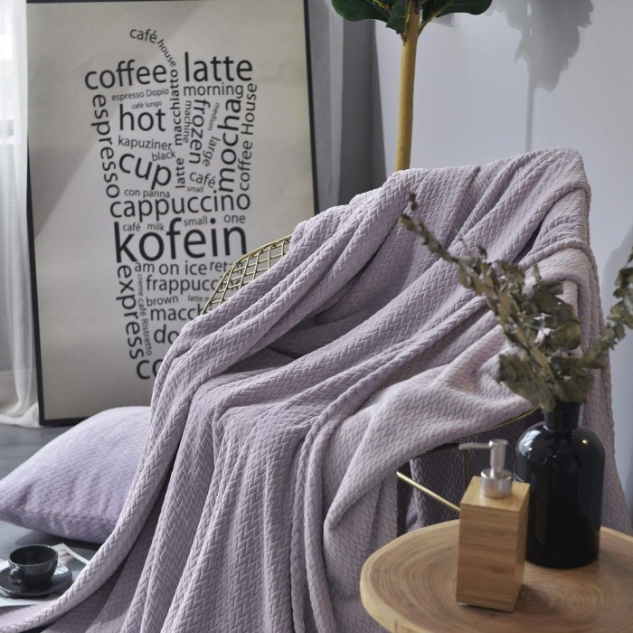 Вива (лиловый) Покрывало 210х230