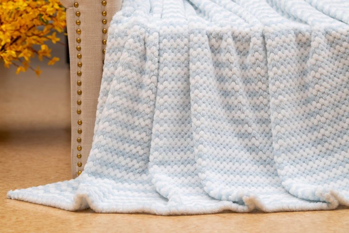 Гринда (голубой) Покрывало 220х240