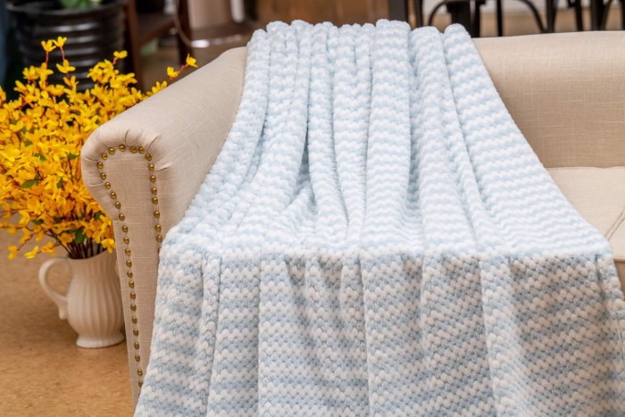 Гринда (голубой) Покрывало 220х240