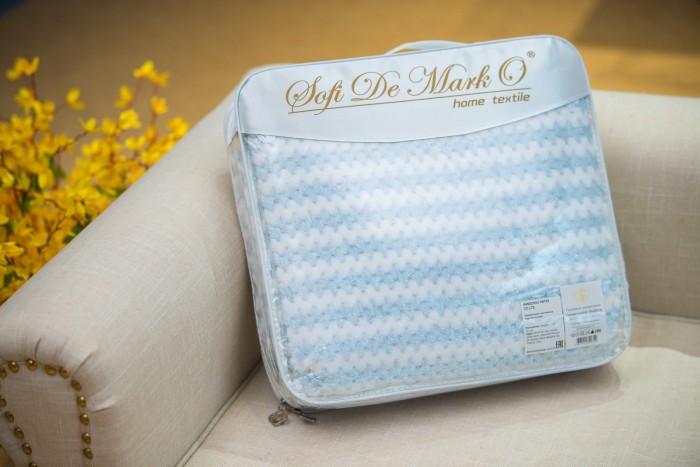 Гринда (голубой) Покрывало 220х240