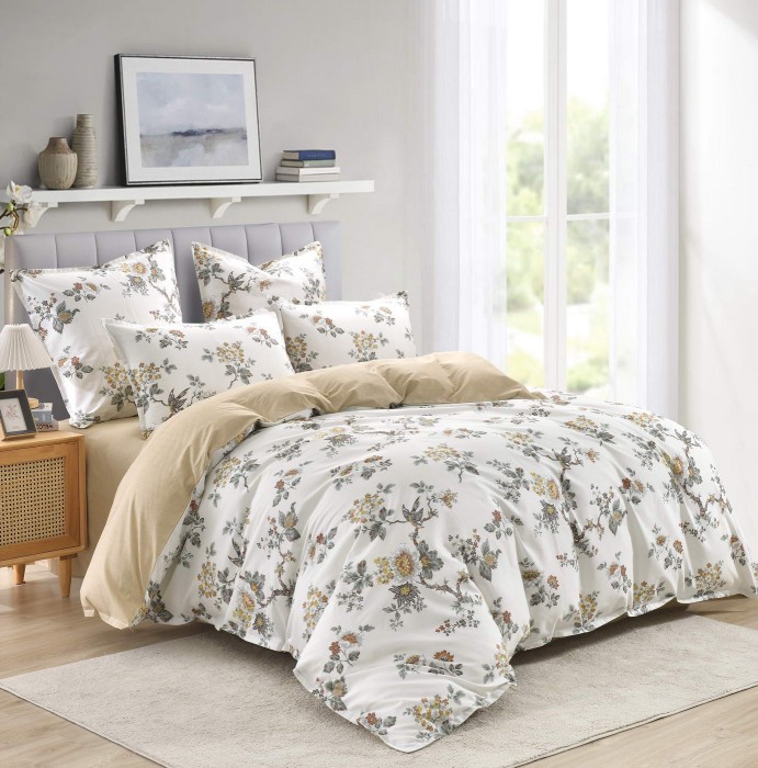 Шарли (беж) Комплект постельного белья сатин 7Е