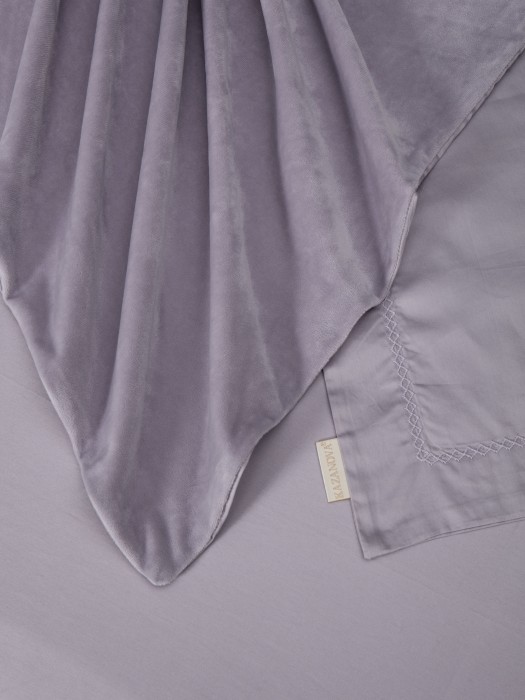 Комплекты для сна Lindor Premium (лаванда) Cotton Семейный