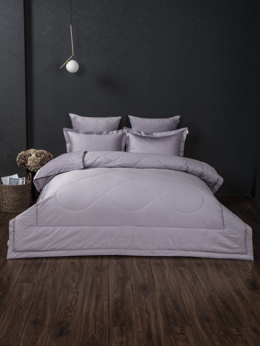 Комплекты для сна Lindor Premium (лаванда) Cotton Семейный