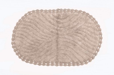 SIERRA (капучино) Коврик для ванной кружевной 60х100