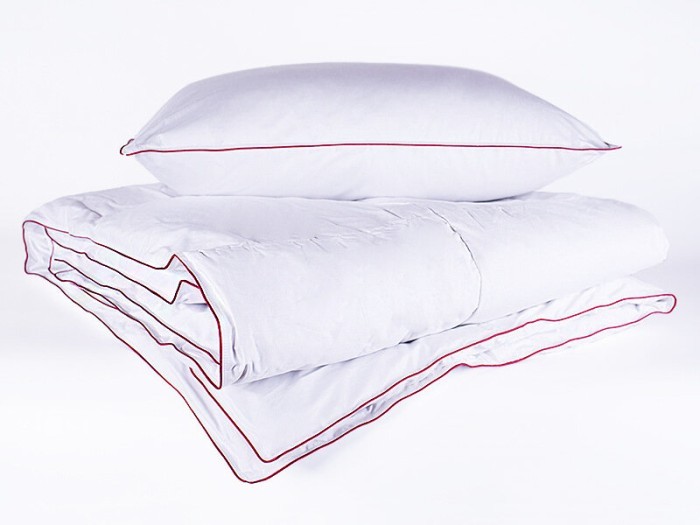 Одеяло кассетное пуховое "Ружичка" 200 х 220