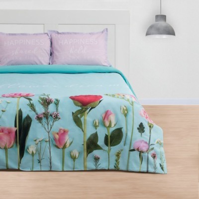 Постельное бельё &quot;Этель&quot; 1.5 сп Flowers dream 143х215 см,150х214 см, 50х70+3 - 2 шт