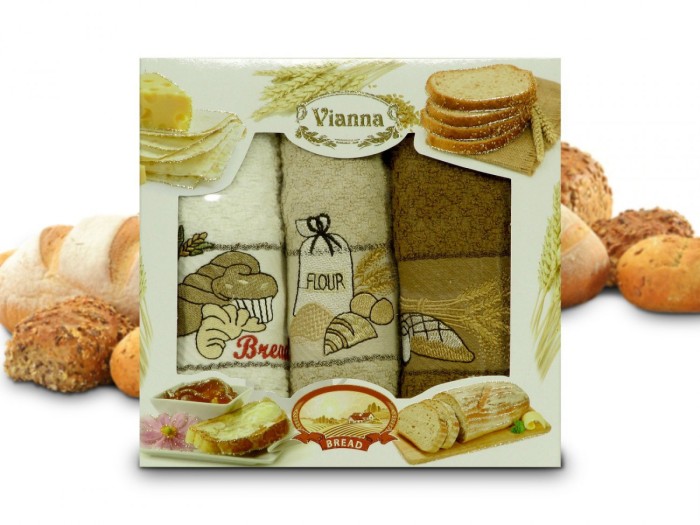 Набор кухонных полотенец Vianna (40x60 - 3 шт) 8055-05