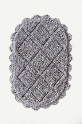 Penny (серый) Набор ков. для ванной кружевной 60х100 и 50х70