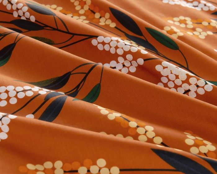 Фрида (оранж) Комплект постельного белья сатин 7Е